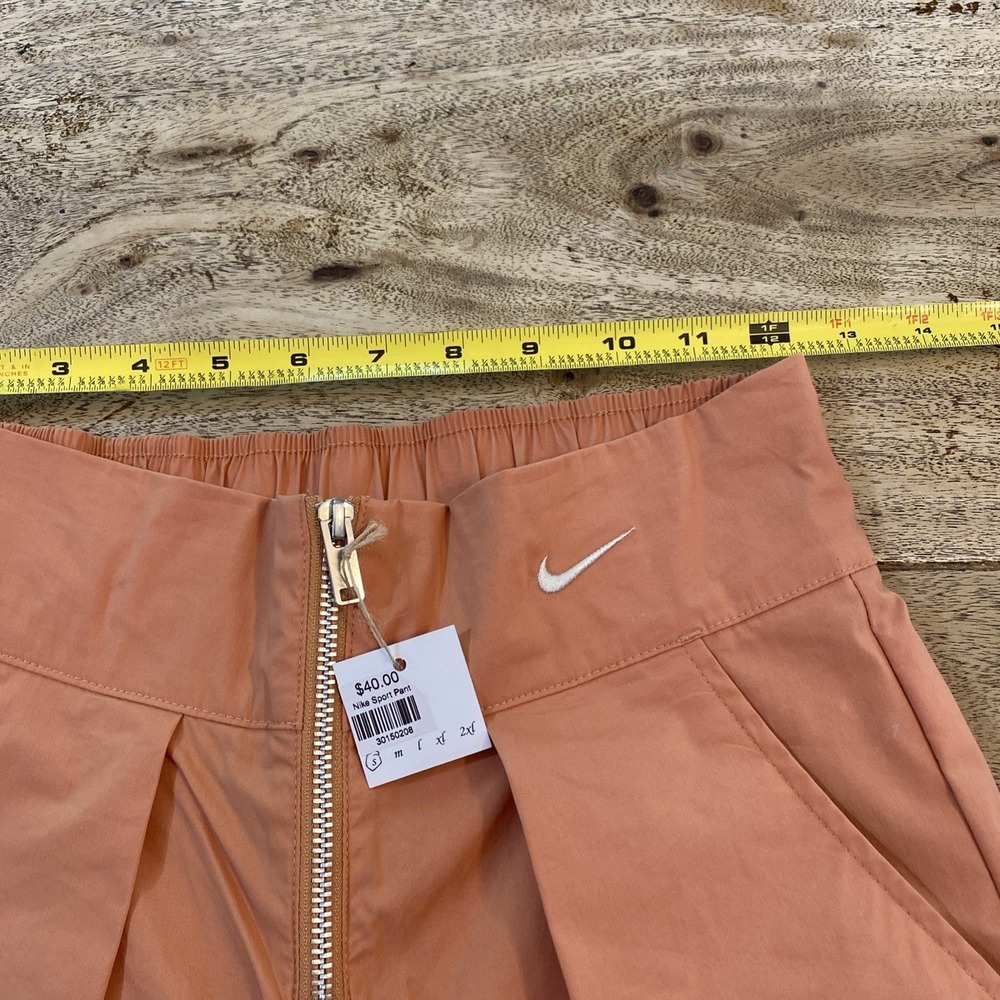 NEW Nike Sportswear Everything Wovens Women's Mid-Rise Open-Hem Pants ORANGE M - Picture 11 of 15